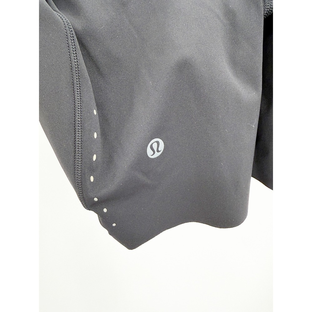 Lululemon Fast and Free High-Rise Short 6" Black Nulux Running Shorts Size 2 - Picture 10 of 11